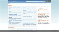 Desktop Screenshot of info-empresas.net